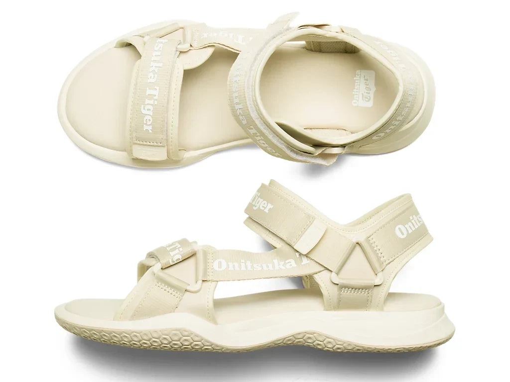 Onitsuka Tiger Ohbori Strap Sandals - Oatmeal White | 1183B305 250