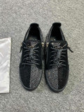 Giuseppe Zanotti Black Studded Low-Top Sneakers — hero