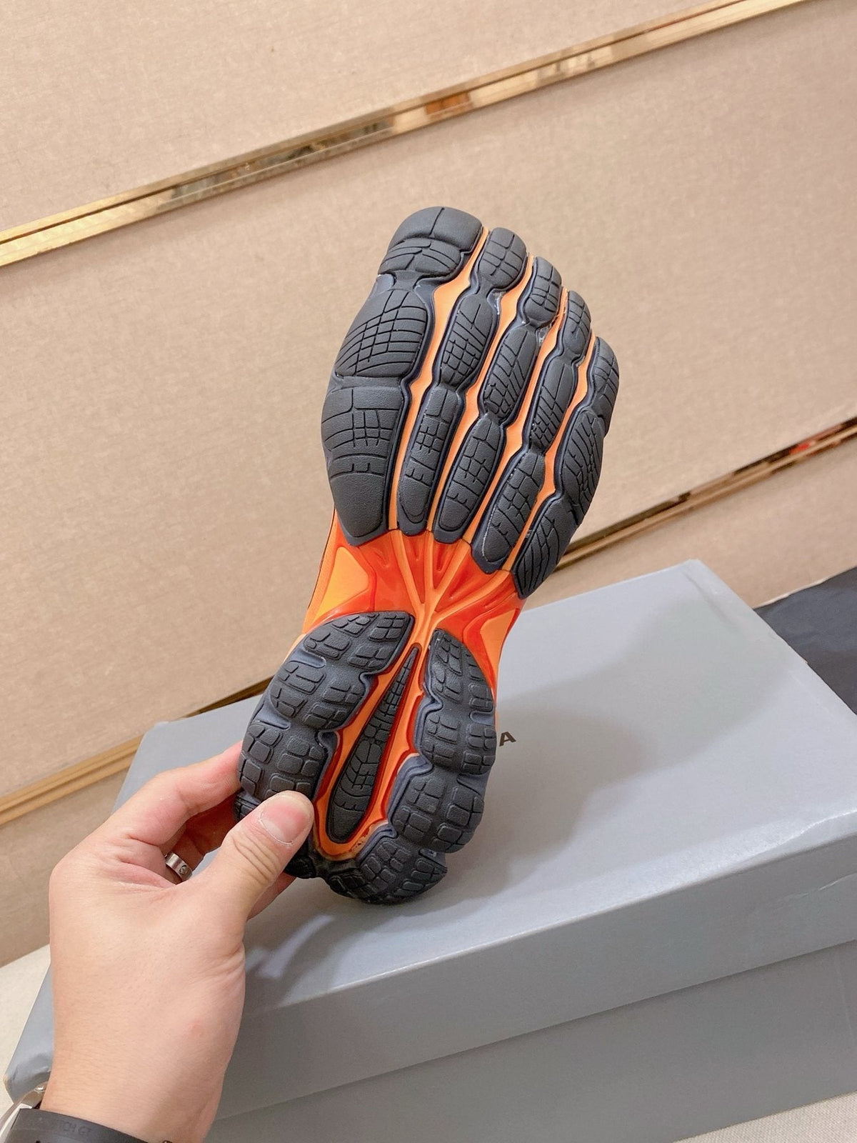Balenciaga Anatomic Runner Five-Toe Sneakers — front